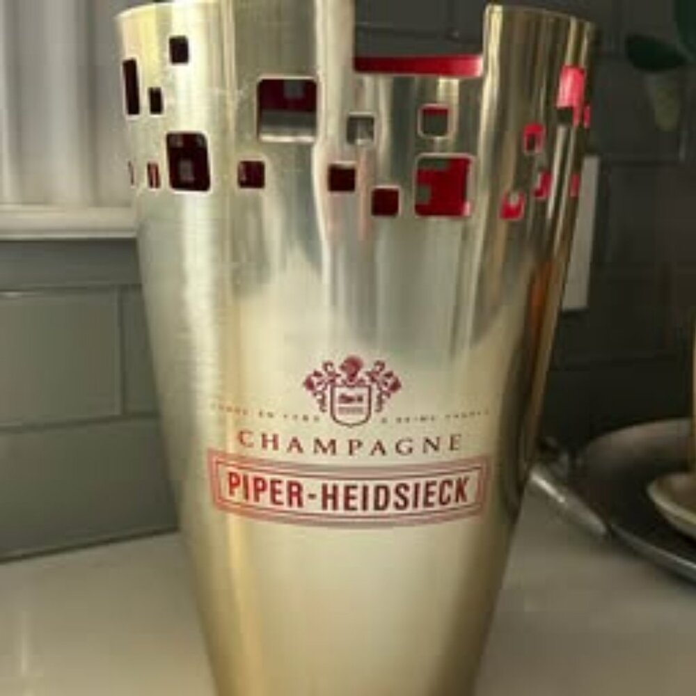 Vintage perfect condition Piper-Heidsieck Ice bucket